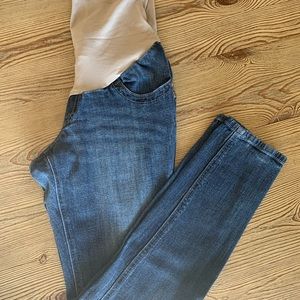 Indigo blue maternity